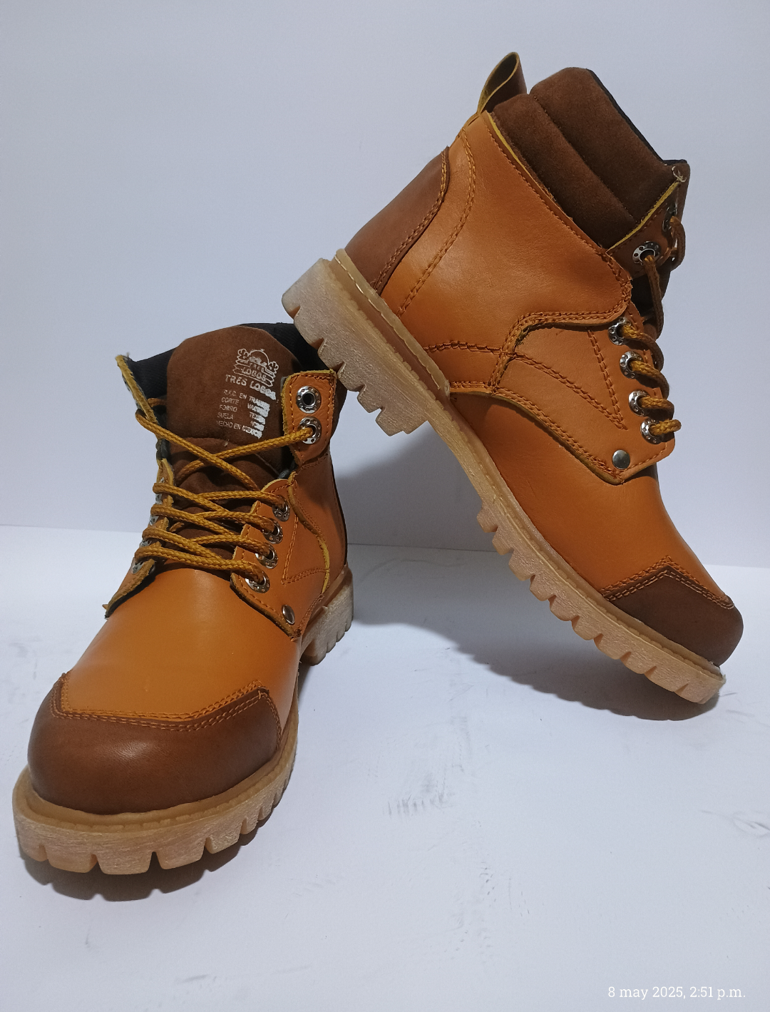 Bota industrial (casual), Piel Original