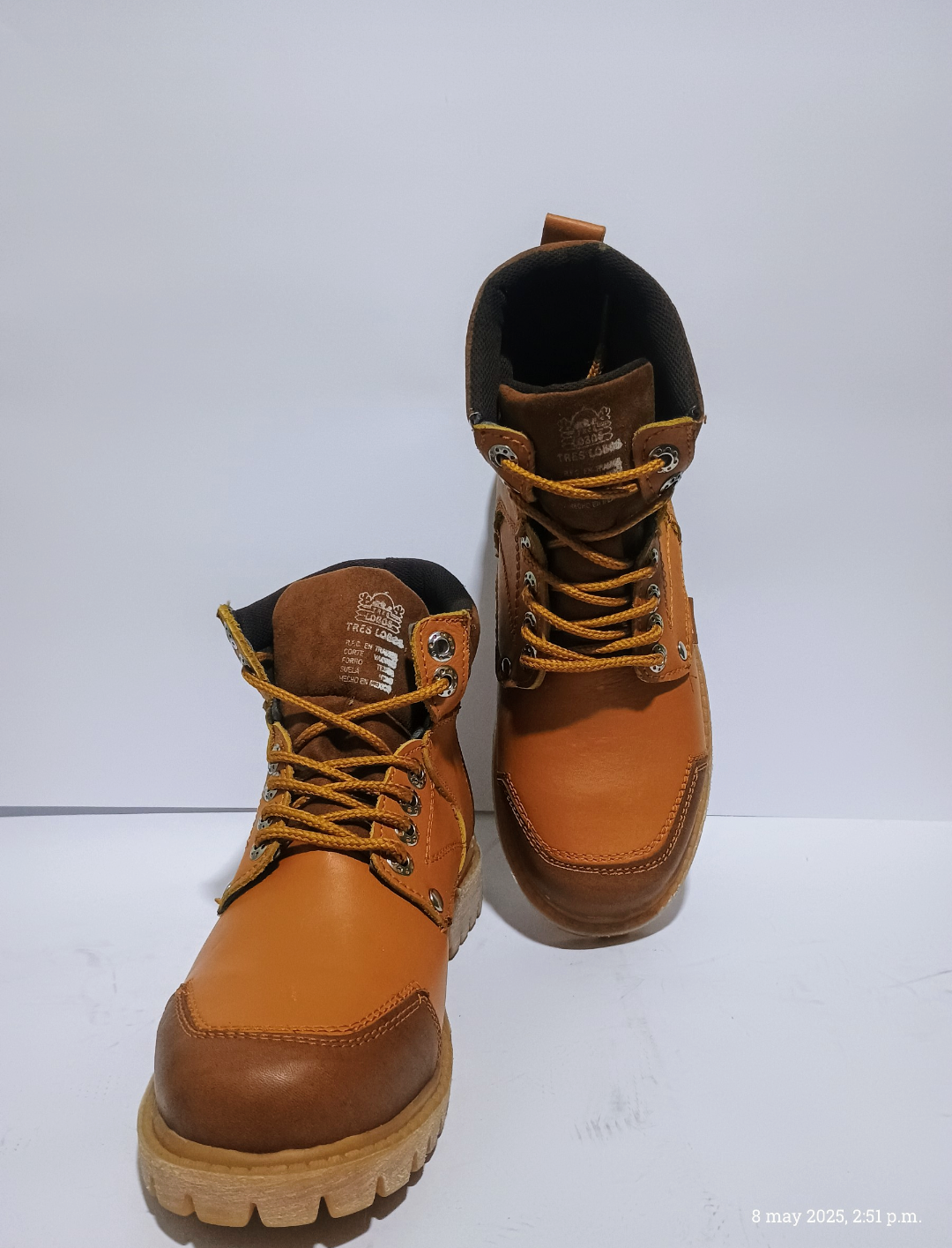 Bota industrial (casual), Piel Original