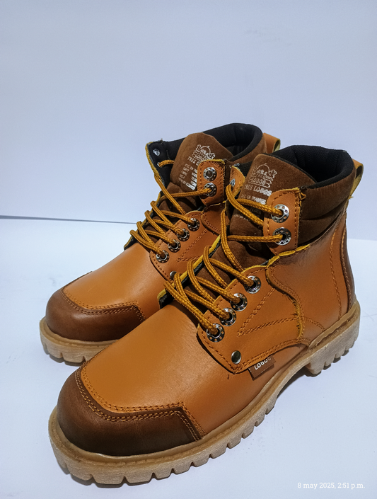 Bota industrial (casual), Piel Original